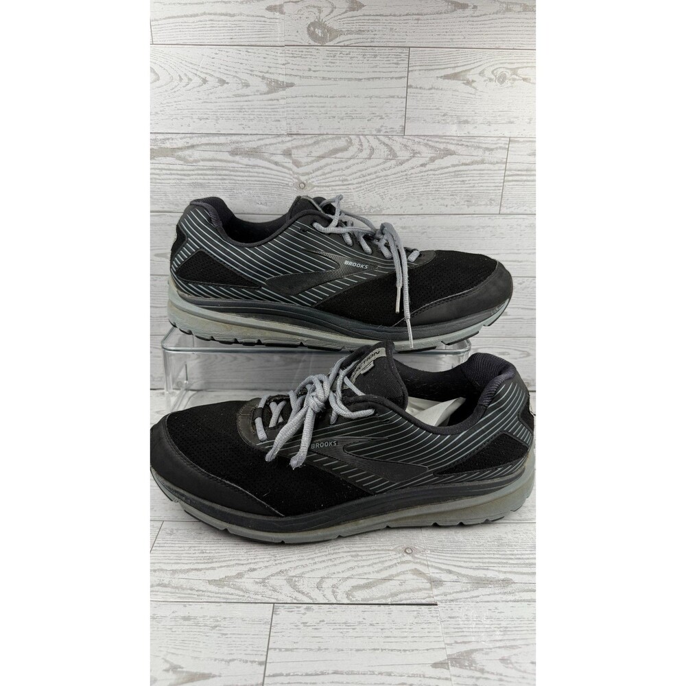Brooks Addiction Walker 1103191D083 Black 13D Mens Sneakers Walking Shoes #101
